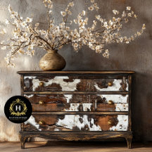 Cowgirl Rustic Western Country Wood Decoupage