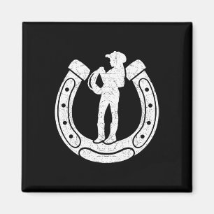 Cowgirl Silhouette Horsescute Ss Niedlich Ss Horse Magnet