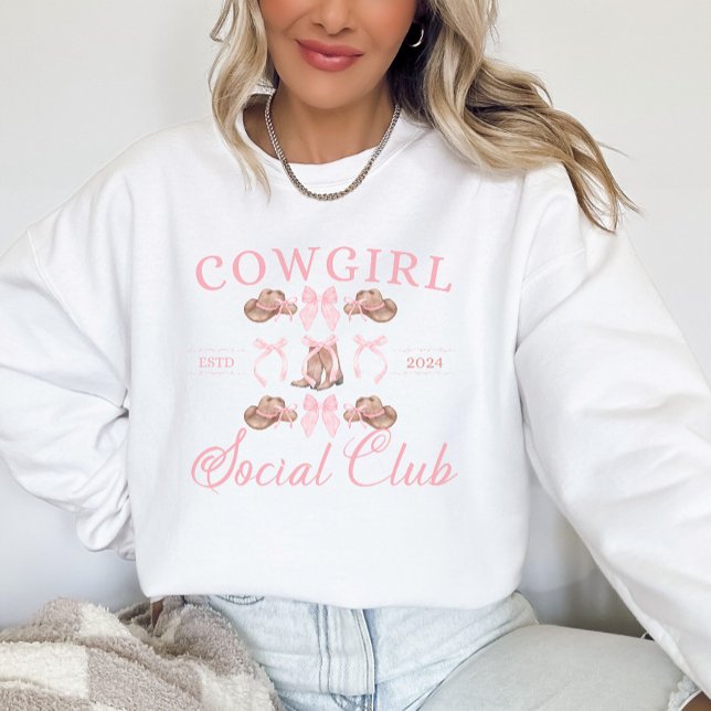 Cowgirl Social Club Sweatshirt (Von Creator hochgeladen)