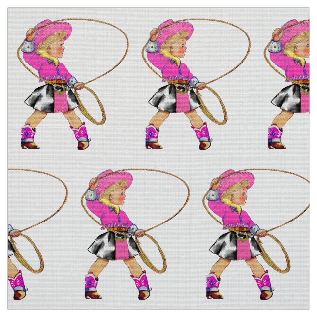 Cowgirl Stoff (Muster)