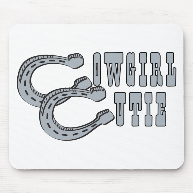 CowGirl-Süsse Mousepad (Vorne)
