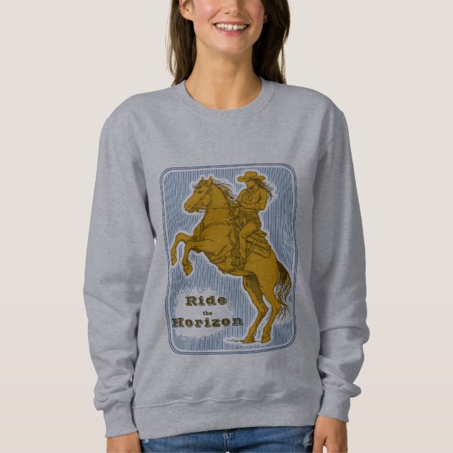 Cowgirl Sweatshirt (Vorderseite)