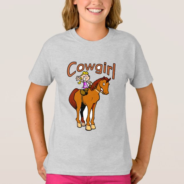 Cowgirl T-Shirt (Vorderseite)