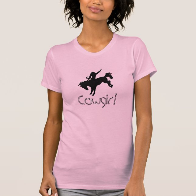 Cowgirl T-Shirt (Vorderseite)