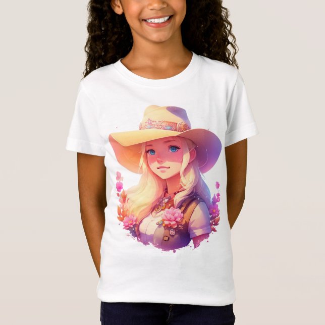 Cowgirl-T - Shirt (Vorderseite)