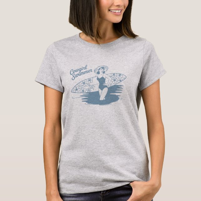 Cowgirl-T - Shirt (Vorderseite)