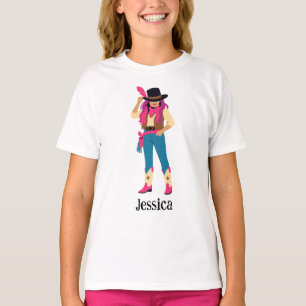 Cowgirl T - Shirt - Funny Rodeo
