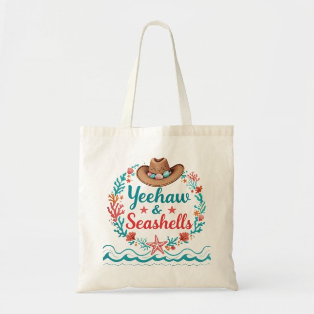 Cowgirl Tote Bag Tragetasche (Vorne)