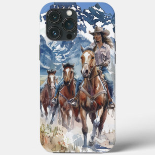 Cowgirl trailblazer Handy Gehäuse. Case-Mate iPhone Hülle