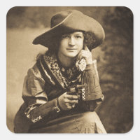 Cowgirl und ihre Six Shooter Vintag