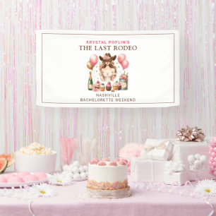 Cowgirl Western Rodeo Banner