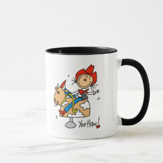 Cowgirl Yee Haw-T-Shirts und Geschenke Tasse