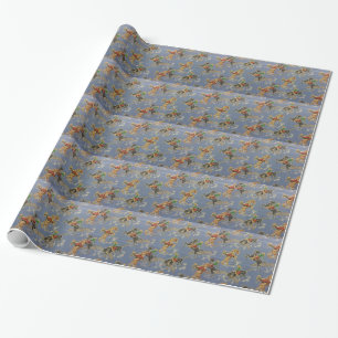 Cowgirlbronc-Reiter Geschenkpapier