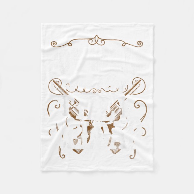 Cowgirls Don't Cry They Reload  Fleecedecke (Vorderseite)