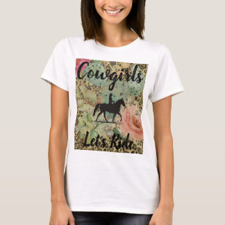 Cowgirls ließ T-Shirt