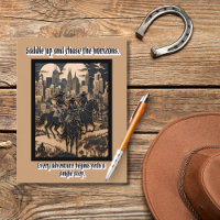 Cowgirls nach Horizonten Postkarte