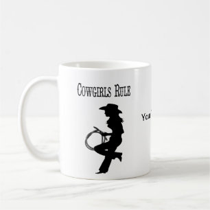 Cowgirls-Regel-Kaffeetasse Tasse