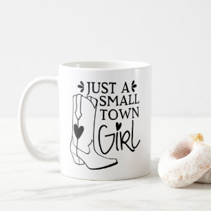 Cowgirls Stiefel, Landmädchen Pferdeliebhaber Cowb Kaffeetasse
