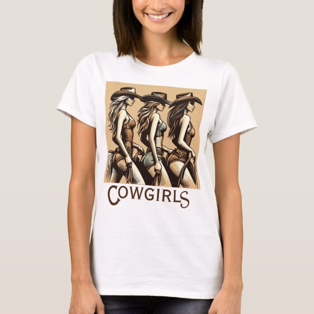 Cowgirls T-Shirt (Vorderseite)