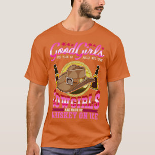 Cowgirls werden auf Eis hergestellt T-Shirt