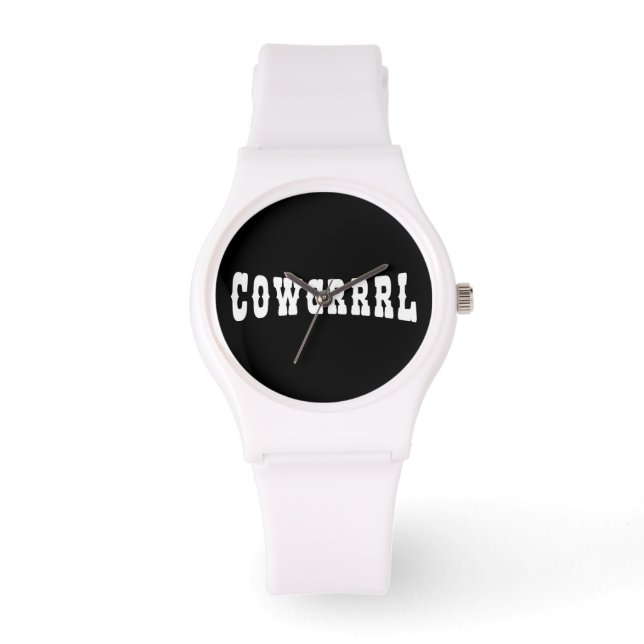 COWGRRRL ARMBANDUHR (Vorderseite)