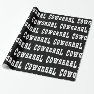 COWGRRRL GESCHENKPAPIER
