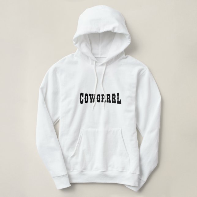 COWGRRRL HOODIE (Design vorne)