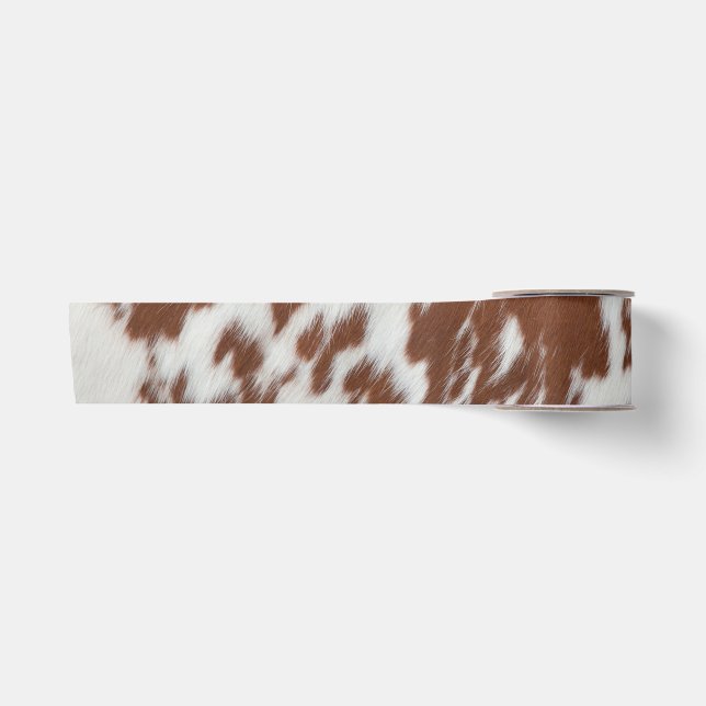 Cowhide Craft Ribbon Satinband (Vorderseite)