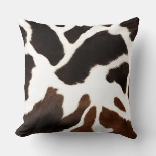Cowhide Farmhouse Dekor Kissen