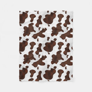 Cowhide Imitate Haare Western Leder Gepunktetes Mu Fleecedecke