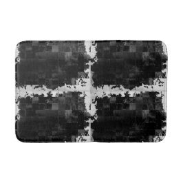 Cowhide Patchwork Print Badematte