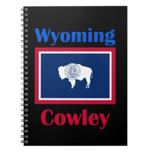Cowley Wyoming Notizblock