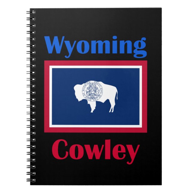 Cowley Wyoming Notizblock (Vorderseite)