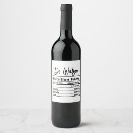 Coworker Appreciation Boss Thank You Doctor Lawyer Weinetikett