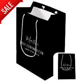 Coworker Boss Verlasse ADD-Funny-Zitat, kundenspez Mittlere Geschenktüte