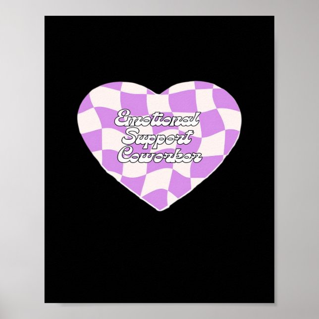Coworker Classic für emotionale Hilfe Poster (Vorne)
