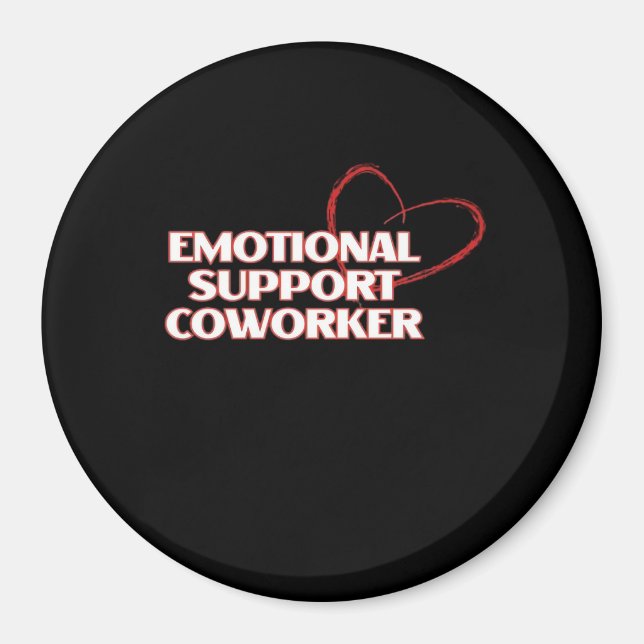 Coworker Classic - Work Bestie Vira Magnet (Vorne)