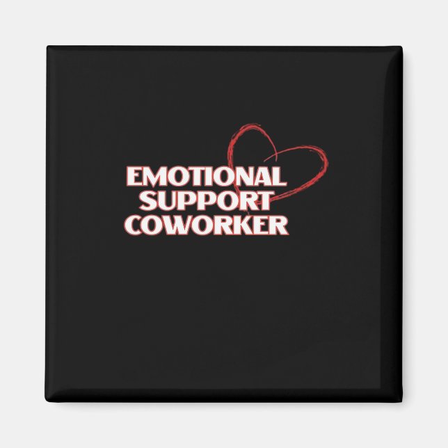 Coworker Classic - Work Bestie Vira Magnet (Vorne)