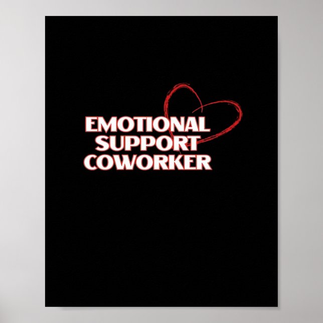 Coworker Classic - Work Bestie Vira Poster (Vorne)