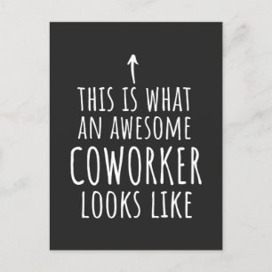 Coworker Gift, Coworker Mug, Awesome Coworker Feiertagspostkarte