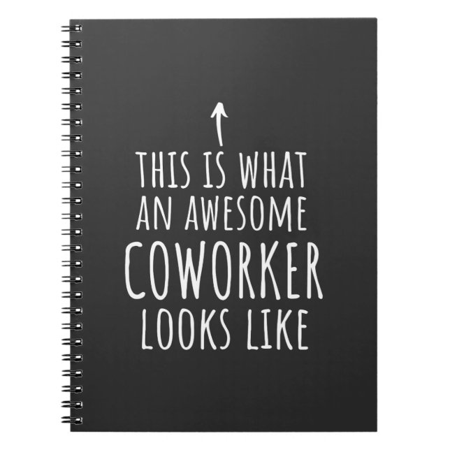 Coworker Gift, Coworker Tasse, Phantastisch Cowork Notizblock (Vorderseite)