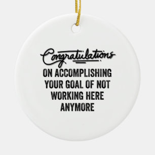 Coworker Goodbye Geschenk   Verlassend Mitarbeiter Keramik Ornament