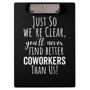 Coworker Goodbye   Umzug von Arbeitnehmern   Verla Klemmbrett