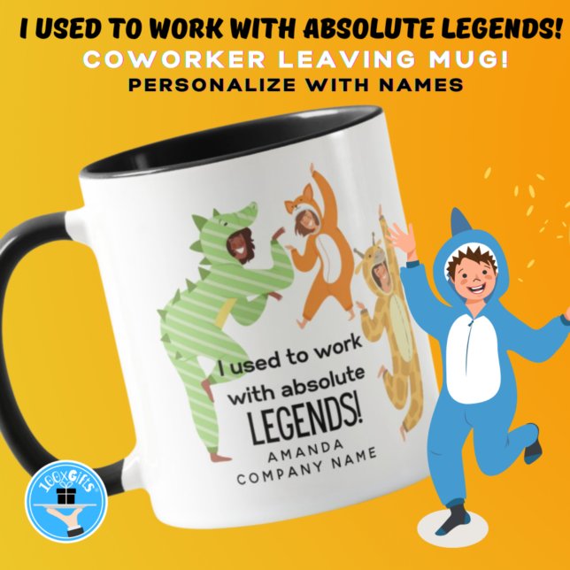 Coworker - ich arbeite mit absoluten Legenden! Ver Tasse (Von Creator hochgeladen)