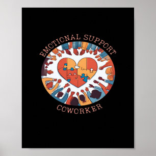 Coworker Office Companion Classic Poster