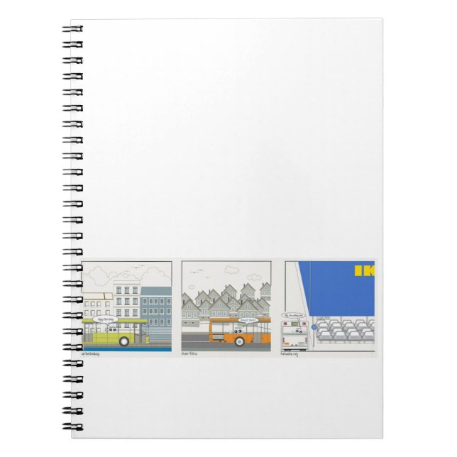 Coworker ruft SpiralNotebook heraus Notizblock (Vorderseite)