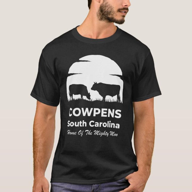 Cowpens SC South Carolina Mighty Moo Festival 2 T-Shirt (Vorderseite)
