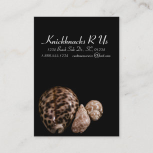 Cowrie Cones Business Card Visitenkarte