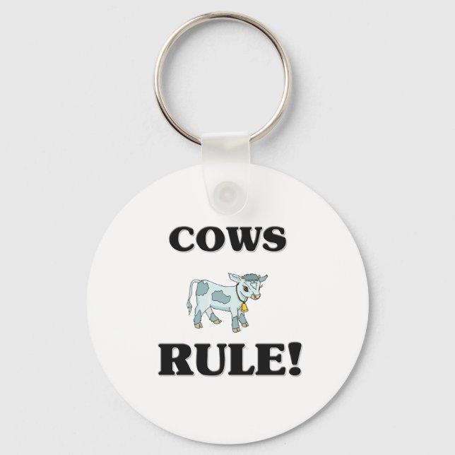 COWS-Regel! Schlüsselanhänger (Vorderseite)