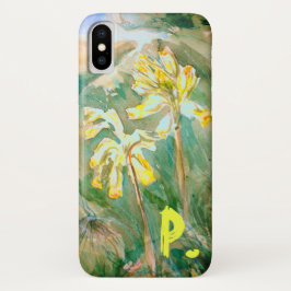 Cowslips Primula veris Phone iPhone Case
